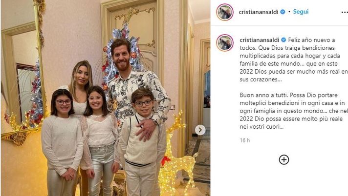 Torino, il capodanno social: feste in famiglia per i giocatori granata- immagine 2