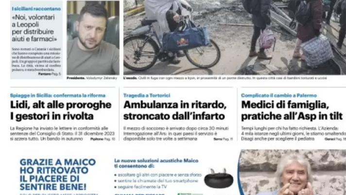 prima pagina