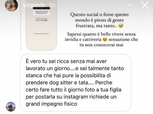 Instagram  “Sei ricca senza aver mai lavorato un giorno”, la figlia di Mihajlovic attaccata sui social- immagine 3