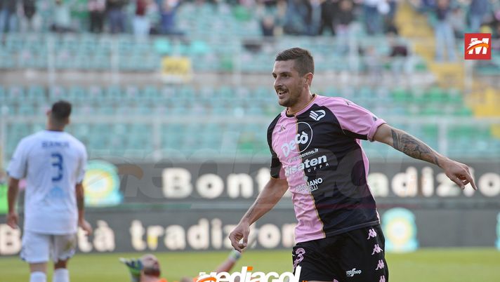 Palermo-Virtus Entella 2-2: Fella chiude i giochi al Barbera con un acrobazia - immagine 1
