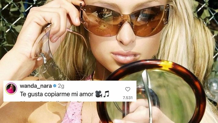 Wanda punge Paris Hilton sui social: “Ti piace copiarmi, tesoro”. I fan ricordano che Icardi… - immagine 1
