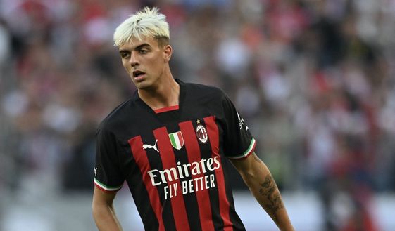 Daniel Maldini (attaccante AC Milan) qui durante l'amichevole Colonia-Milan 1-2 | News (Getty Images) Daniel Maldini AC Milan amichevole Colonia-Milan 1-2