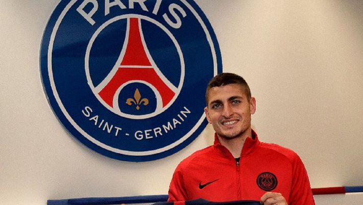 Marco Verratti, centrocampista del PSG, foto Twitter PSG 