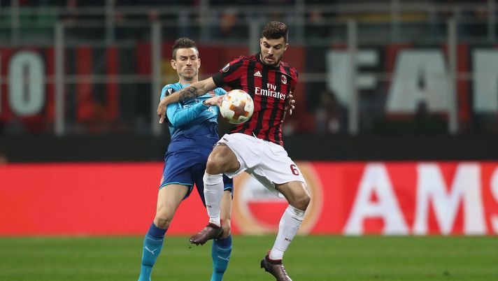 Koscielny Cutrone Milan-Arsenal