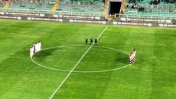 Palermo-ACR Messina, minuto di raccoglimento nel ricordo di Maurizio Zamparini