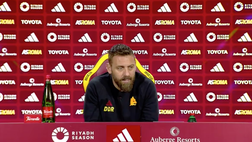 Roma, De Rossi: “Lukaku? Giocatore perfetto che tutti vorrebbero. Dybala felice”