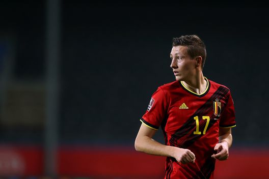 Hans Vanaken (centrocampista Bruges), qui con la maglia della Nazionale del Belgio | News (Getty Images) Hans Vanaken Belgio