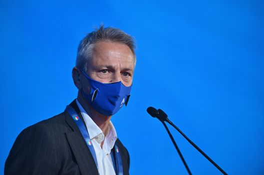 ROME, ITALY - FEBRUARY 22: Lega Serie A Paolo Dal Pino attends the FIGC Elective Assembly at Cavalieri Waldorf Astoria Hotel on February 21, 2021 in Rome, Italy. (Photo by Marco Rosi/Getty Images) Serie A, caos recuperi: l’Atalanta potrebbe non avere nemmeno un turno libero- immagine 2