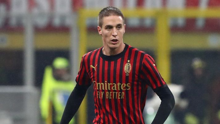 Andrea Conti, difensore del Milan (credits Getty Images) 