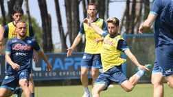 Verso Napoli-Genoa, partita a tema e lavoro tattico: Di Lorenzo torna in gruppo