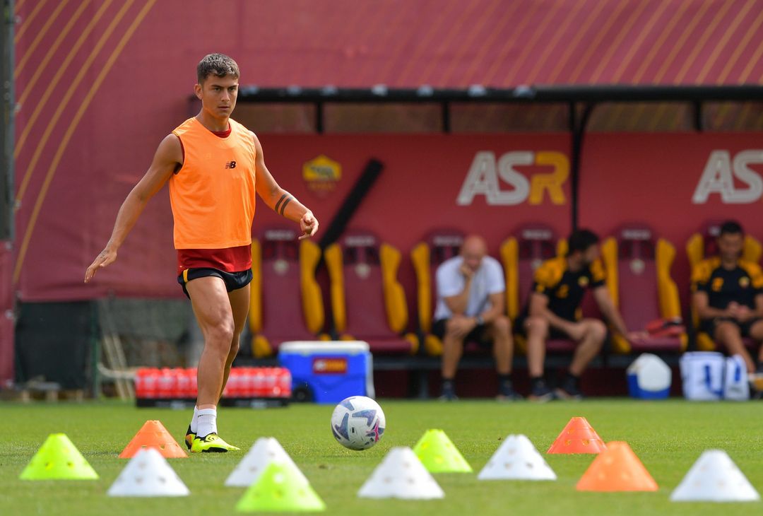 Roma, lavoro a Trigoria in vista della Salernitana – FOTO GALLERY - immagine 17