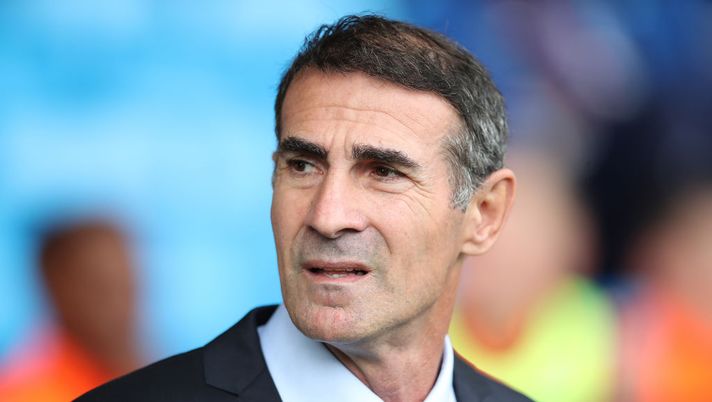 KILMARNOCK, SCOTLAND - AUGUST 04: Kilmarnock manager Angelo Alessio looks on during the Ladbrokes Premier League match between Kilmarnock and Rangers at Rugby Park on August 04, 2019 in Kilmarnock, Scotland. (Photo by Ian MacNicol/Getty Images) KILMARNOCK, SCOTLAND - AUGUST 04: Kilmarnock manager Angelo Alessio looks on during the Ladbrokes Premier League match between Kilmarnock and Rangers at Rugby Park on August 04, 2019 in Kilmarnock, Scotland. (Photo by Ian MacNicol/Getty Images)