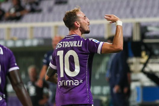 GERMOGLI PH: 19 SETTEMBRE 2020 FIRENZE STADIO ARTEMIO FRANCHI SERIE A FIORENTINA VS TORINO NELLA FOTO CASTROVILLI ESULTANZA GOL GERMOGLI PH: 19 SETTEMBRE 2020 FIRENZE STADIO ARTEMIO FRANCHI SERIE A FIORENTINA VS TORINO NELLA FOTO CASTROVILLI ESULTANZA GOL