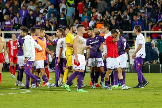 GERMOGLI PH: 18 AGOSTO 2022 FIRENZE STADIO ARTEMIO FRANCHI CONFERENCE LEAUGUE FIORENTINA VS TWENTE NELLA FOTO Pradè: “Avrei firmato per questo risultato. Loro hanno un grande vantaggio”- immagine 2