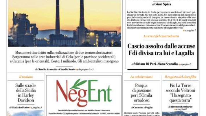 prima pagina