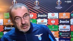 Sarri: “Lazio in crescita, ora serve una cosa. Marsiglia forte quest’anno”