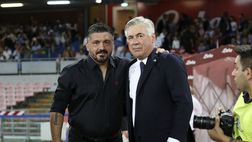 Ancelotti deluso da Gattuso, De Laurentiis all’ex tecnico: “Rino è una mia scommessa”