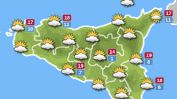 Meteo Palermo, cielo sereno e coperto: le previsioni di sabato 26 marzo 2022