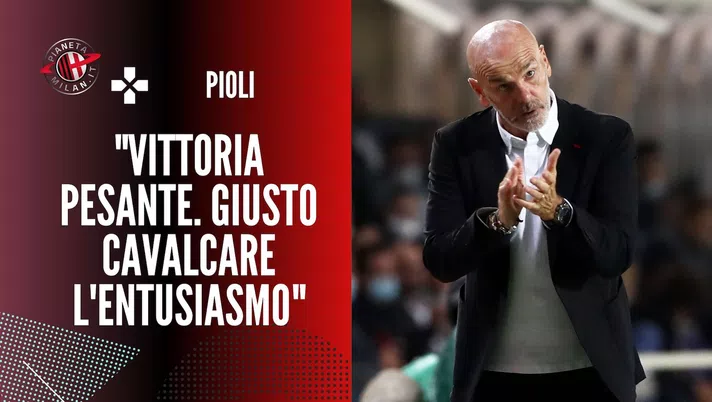Stefano Pioli AC Milan Atalanta-Milan 2-3 Serie A 2021-2022
