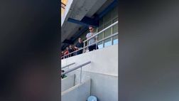Dybala alla Roma, ovazione allo stadio per i Friedkin | VIDEO
