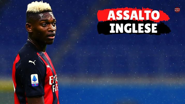 Leao, attaccante AC Milan, nel mirino di un club inglese sul calciomercato (GettyImages) 