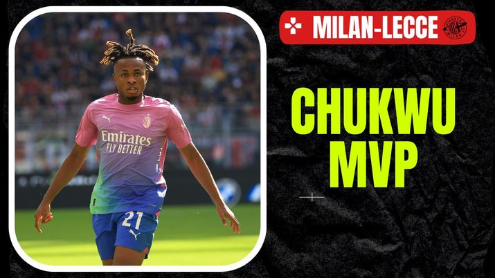 Samuel Chukwueze AC Milan Milan-Lecce 3-0 Serie A 2023-2024