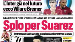 Prima Pagina, Corriere dello Sport: “Ronaldo affonda con lo United”