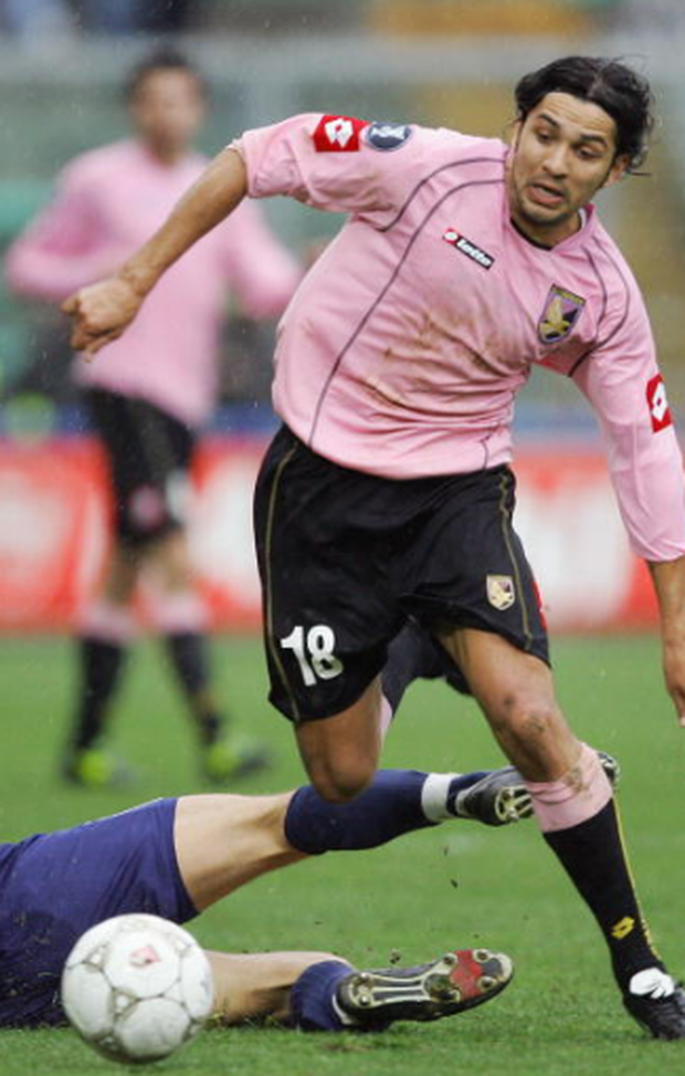  Mario Alberto Santana ai tempi del Palermo 