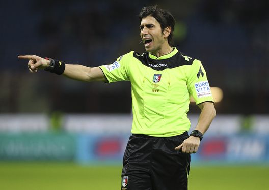 Calvarese, arbitro Serie A (Getty Images) Calvarese, arbitro Serie A (Getty Images)