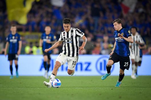 Getty Images Dybala Barella Coppa Italia Juventus Inter