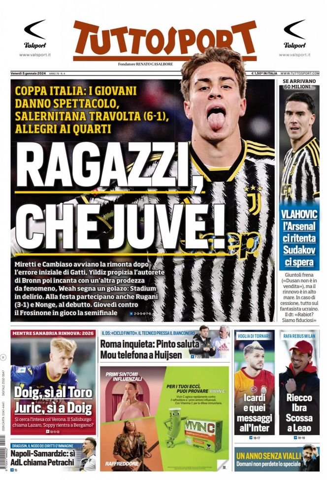 EDICOLA TS / Icardi e quei messaggi all’Inter: voglia di tornare - immagine 1