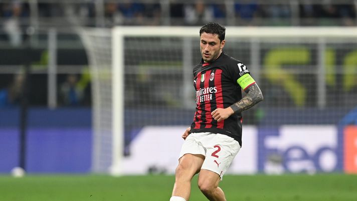 Davide Calabria, difensore del Milan (getty images)