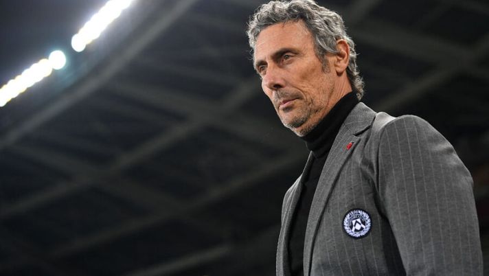 TURIN, ITALY - NOVEMBER 22: Udinese Calcio head coach Luca Gotti looks on during the Serie A match between Torino FC and Udinese Calcio at Stadio Olimpico di Torino on November 22, 2021 in Turin, Italy. (Photo by Valerio Pennicino/Getty Images) Udinese, la decisione su Gotti in seguito ai colloqui con Pozzo: la scelta del club - immagine 1