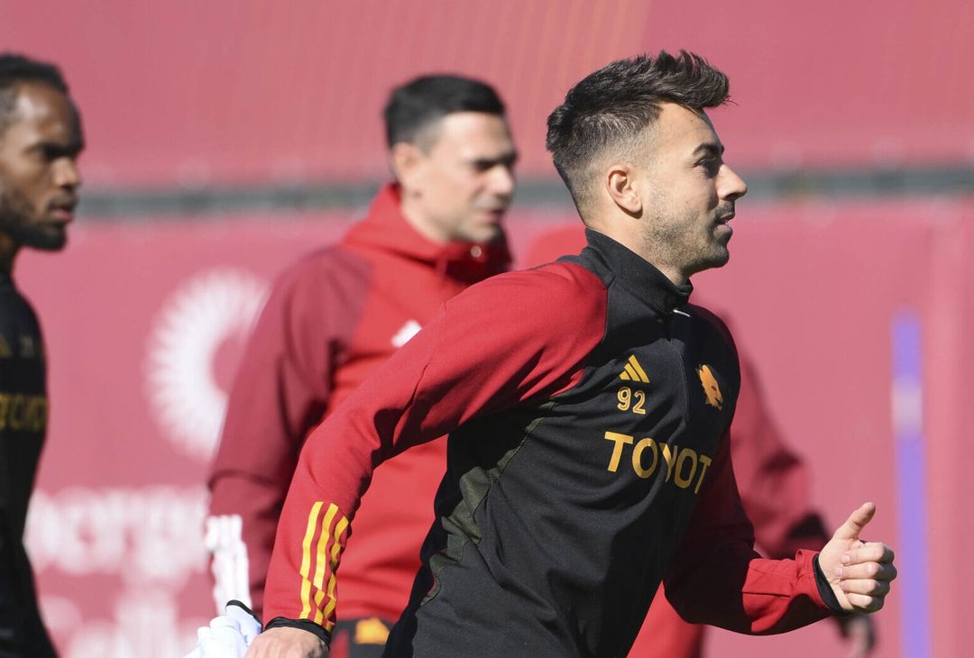 Roma, la rifinitura alla vigilia della gara con il Feyenoord – FOTOGALLERY - immagine 3