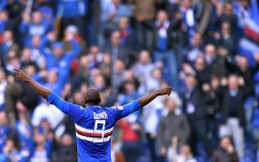 Okaka, attaccante Samp - fonte: sport.sky.it Okaka, attaccante Samp - fonte: sport.sky.it
