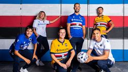 Sampdoria, presentate le maglie per la stagione 2022/23