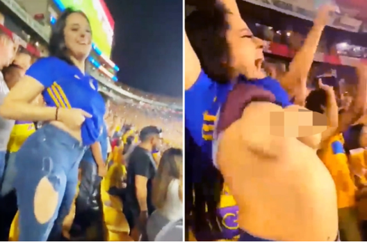 Messico, Gignac-gol fa esplodere i tifosi del Tigres: l’esultanza sfrenata di Carla Garza sugli spalti- immagine 2