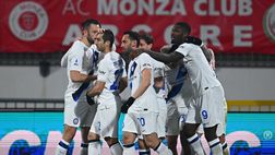 Serie A, Monza-Inter 1-5: doppiette di Lautaro e Calhanoglu. In gol anche Thuram