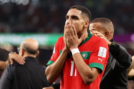 AL RAYYAN, QATAR - DECEMBER 06: Abdelhamid Sabiri of Morocco celebrates after the team's victory in the penalty shoot out during the FIFA World Cup Qatar 2022 Round of 16 match between Morocco and Spain at Education City Stadium on December 06, 2022 in Al Rayyan, Qatar. (Photo by Catherine Ivill/Getty Images) Niente più trequartista, serve un esterno: il nome seguito- immagine 2