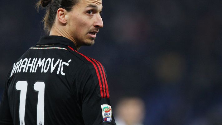 Zlatan Ibrahimovic, attaccante del Milan (credits: GETTY Images) 