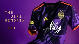 MLS, riecco Jimi Hendrix: sulle maglie dei Seattle Sounders!