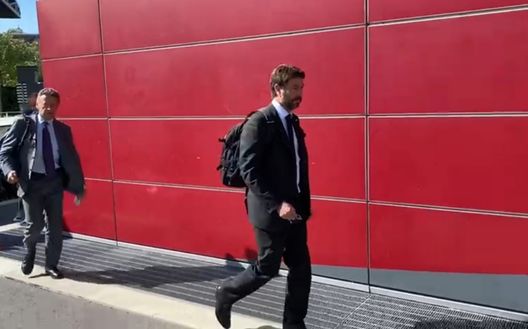 Il presidente Agnelli a Casa Milan Il presidente Agnelli a Casa Milan
