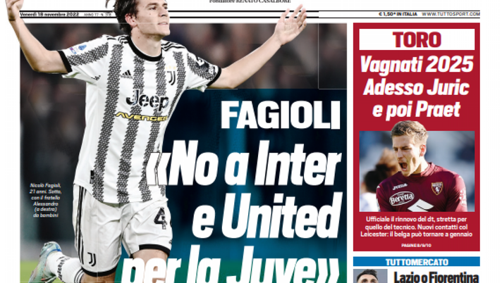 EDICOLA / TS: Inter oltre de Vrij: due nomi. Fagioli? “Nerazzurri interessati, ma…” - immagine 1