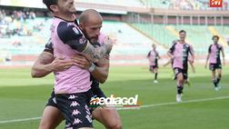 Monopoli-Palermo 0-2: Baldini, ruggito playoff! Acuto Valente e gemma Brunori