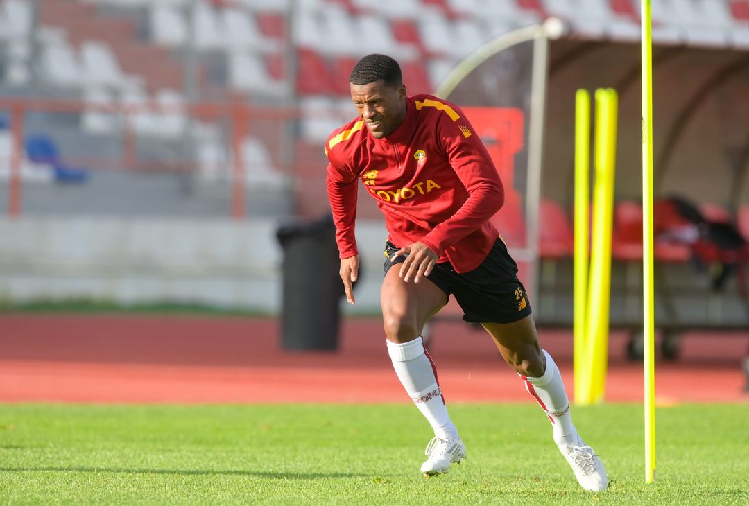 Roma, c’è Wijnaldum in gruppo. E torna anche Rui Patricio – FOTO GALLERY - immagine 84