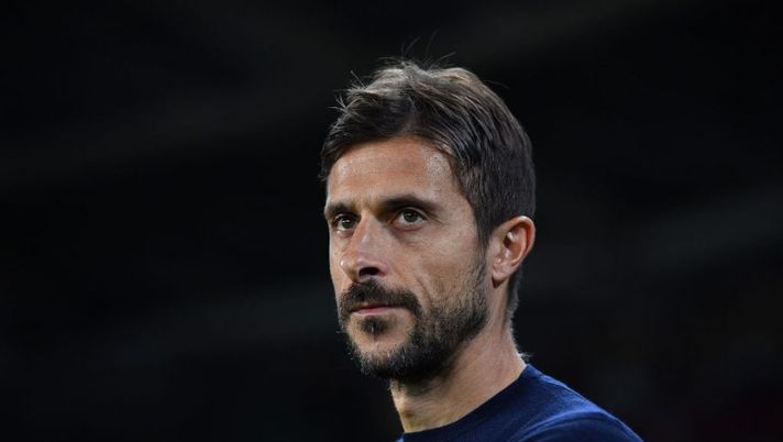 TURIN, ITALY - SEPTEMBER 17: US Sassuolo head coach Alessio Dionisi looks on during the Serie A match between Torino FC and US Sassuolo at Stadio Olimpico di Torino on September 17, 2022 in Turin, Italy. (Photo by Valerio Pennicino/Getty Images) Dionisi: “Berardi e Traorè? Sono out, dobbiamo aspettare! La scelta su Erlic, Pinamonti, Alvarez…” - immagine 1