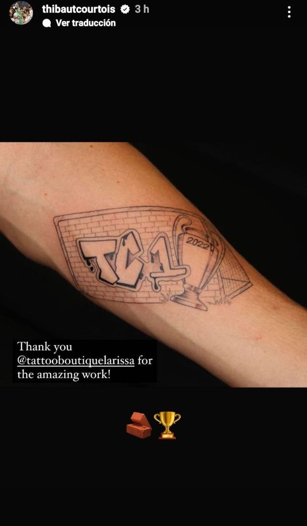 Derby fra le varie epoche: Courtois, il tatuaggio sfiorato con l’Atletico è realta con il Real…- immagine 2