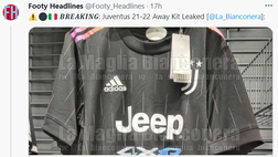 Juve, svelata la seconda maglia 2021/22