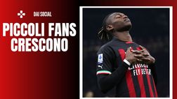Esulta come Giroud e Leao: bimba del Milan fa impazzire social e giocatori