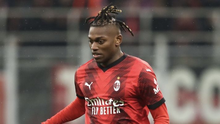 Rafael Leao AC Milan Milan-Atalanta 1-1 Serie A 2023-2024